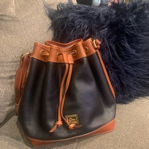 Dooney and Bourke drawstring bucket purse